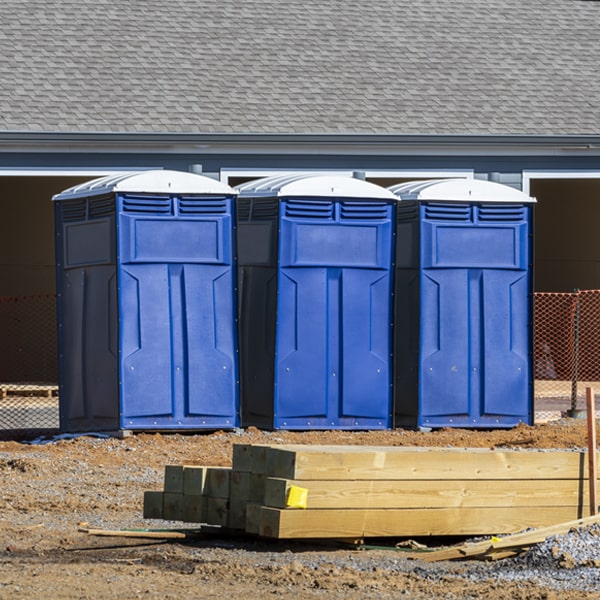 what is the cost difference between standard and deluxe portable restroom rentals in Sulphur Springs Arkansas